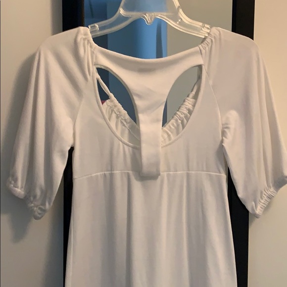 Fredericks of Hollywood white shirt size small - Picture 3 of 4